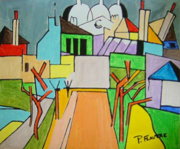 PAYSAGE D'HIVER - Philippe Flautre - Click to enlarge