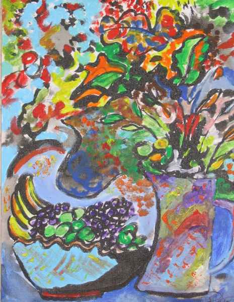 VASE DE FLEURS - Philippe Flautre