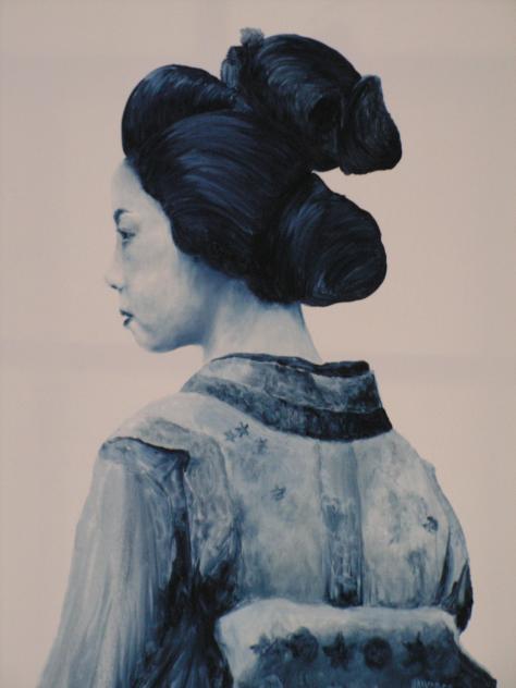 portrait de geisha - Jean-Michel Salvador