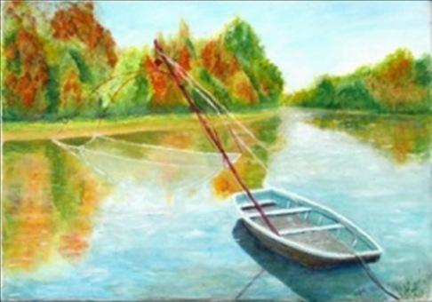 Barque sur la Loire - Jean-Claude Chaigneau