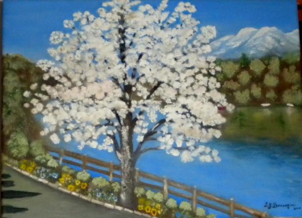 Le printemps - Louise Borragini - Cliquer pour afficher en grand