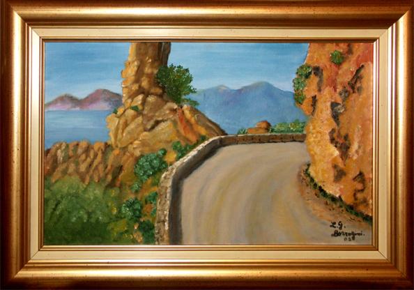 Route du soleil - Louise Borragini - Click to enlarge