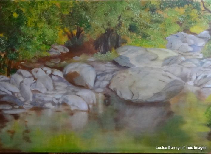 La rivière a Rutali - Louise Borragini - Cliquer pour afficher en grand