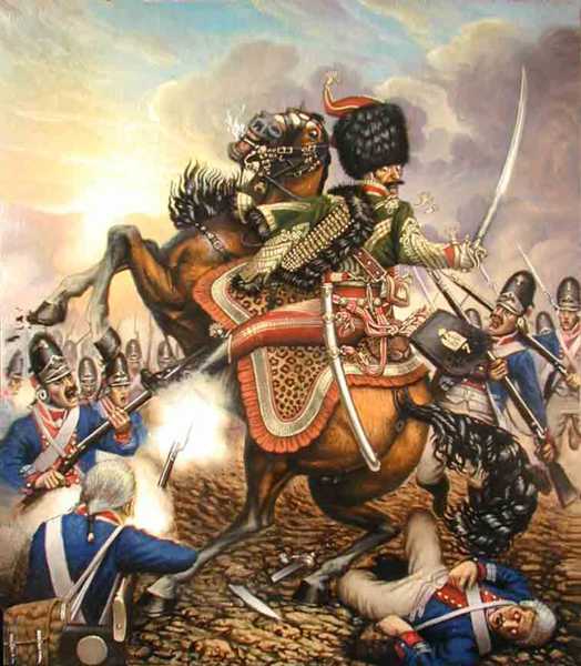 Colonel du 7ème de Hussards - Gregory