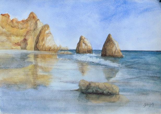 Algarve 1 - Jocelyne Chaigne - Cliquer pour afficher en grand