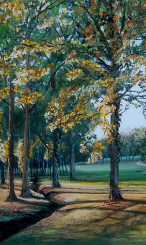 Au golf de Clairis - Jocelyne Chaigne