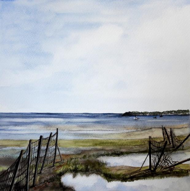 Au bassin d'Arcachon 1 - Jocelyne Chaigne - Click to enlarge