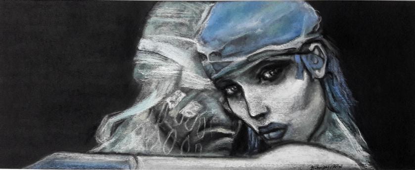 Blue - Jocelyne Chaigne - Click to enlarge