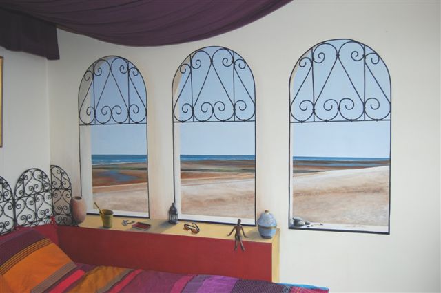 Chambre avec vue 2016 - Jocelyne Chaigne - Cliquer pour afficher en grand