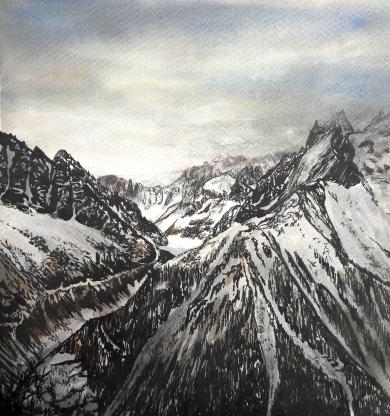 Mer de Glace 1 - Jocelyne Chaigne