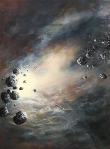 Pluie de météorites - Jocelyne Chaigne
