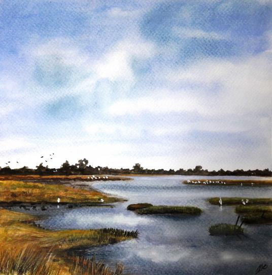 Le parc ornithologique - Jocelyne Chaigne