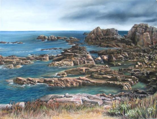 La pointe du Chateau 2 - Jocelyne Chaigne