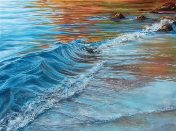 Reflets du matin - Jocelyne Chaigne - Click to enlarge