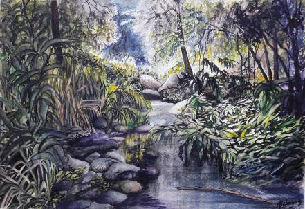 La ravine - Jocelyne Chaigne