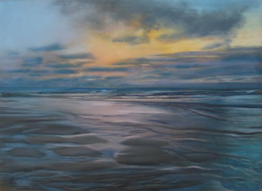 Sur la plage - Jocelyne Chaigne - Click to enlarge