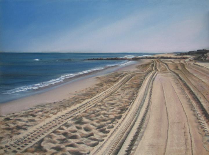 Sur le Sable 1 - Jocelyne Chaigne - Click to enlarge