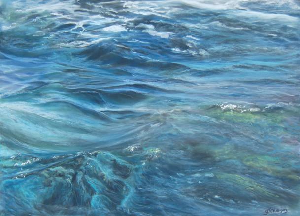 Bord de mer - Jocelyne Chaigne - Click to enlarge