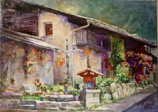 Au village - Danielle Arnal