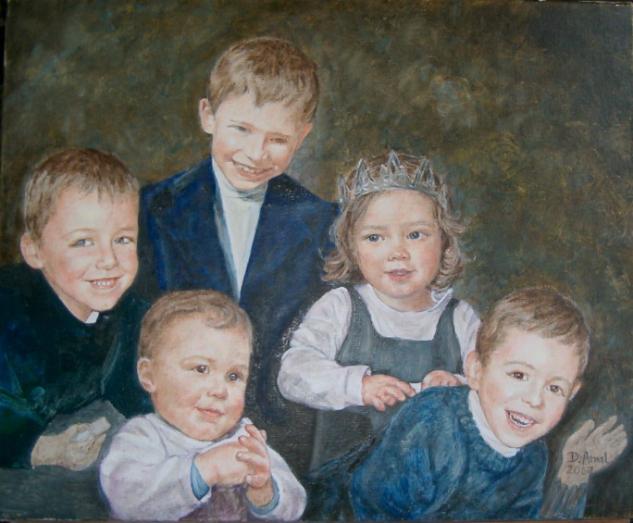 les 5 cousins - Danielle Arnal - Cliquer pour afficher en grand