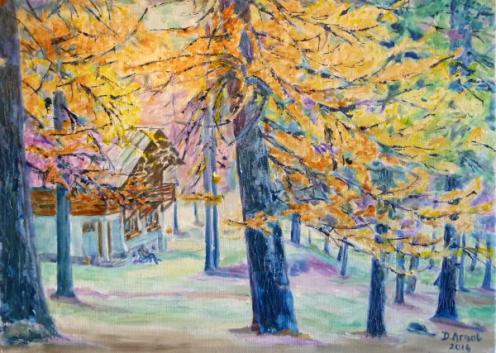 or des mélèzes - Danielle Arnal