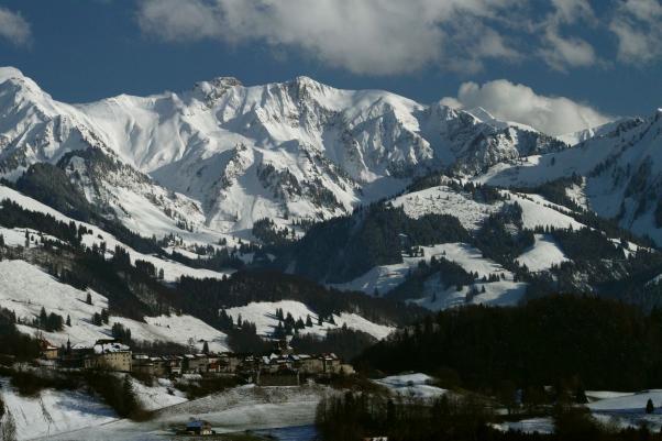 La Ville de Gruyère - Alexis François Amiguet - Click to enlarge