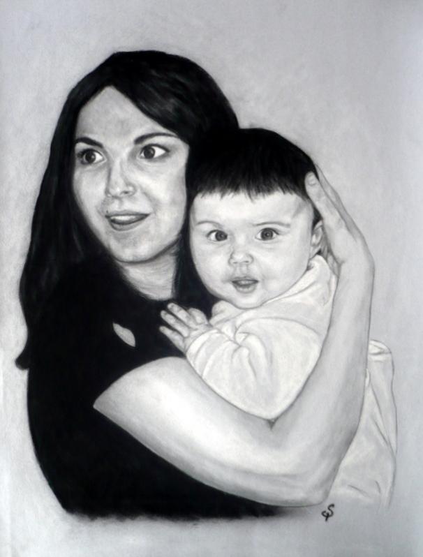 Mère et sa fille - Stéphanie Guenot - Click to enlarge