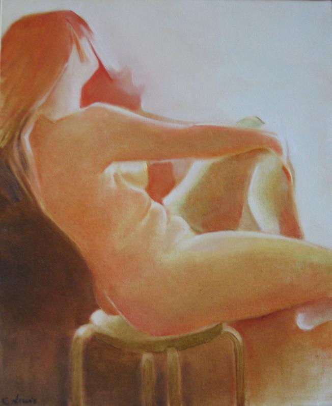 La poseuse - Claire Lewis - Cliquer pour afficher en grand
