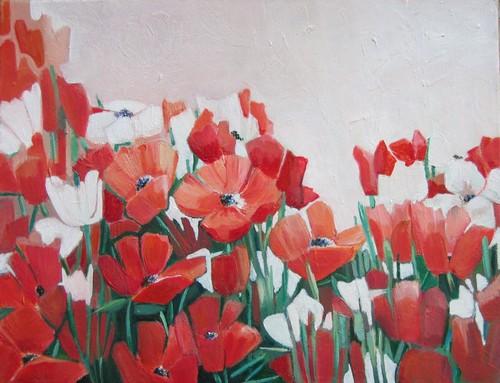 des coquelicots bizzarres - Claire Lewis