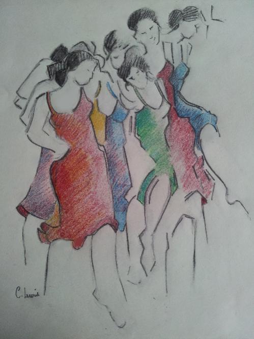Etude de danseuses - Claire Lewis