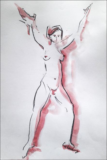 Esquisse 9 - Claire Lewis