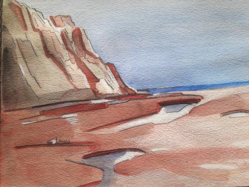 Falaises 1 - Claire Lewis
