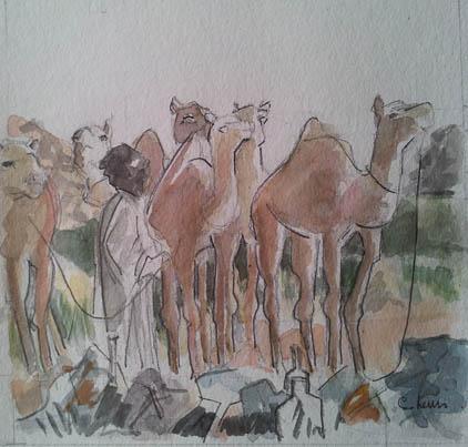 Pause bedouine - Claire Lewis