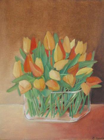 Jeunes tulipes - Claire Lewis