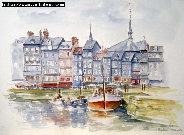 Honfleur - Eugenia Ioan - Cliquer pour afficher en grand