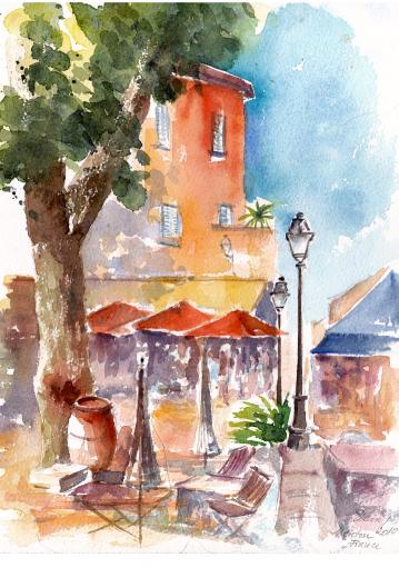 Menton-le marché - Eugenia Ioan
