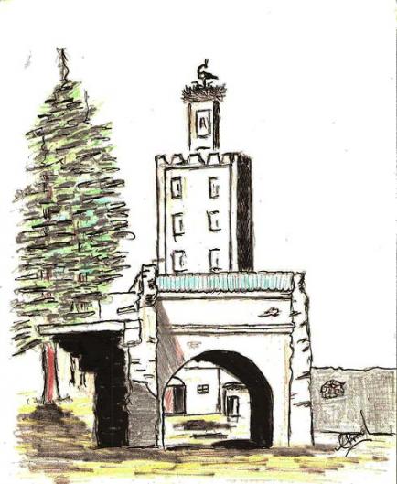 Un vieux minaret - Ahmed Kerrouch