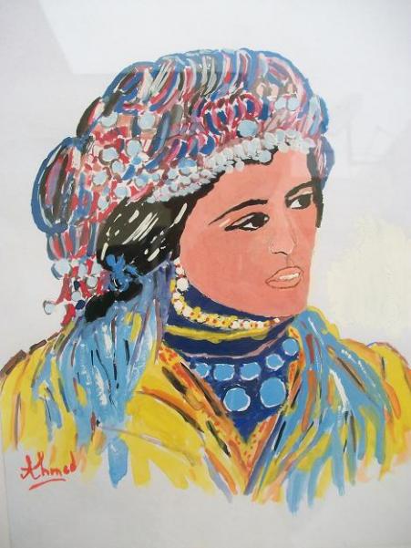 Femme de l'Atlas - Ahmed Kerrouch