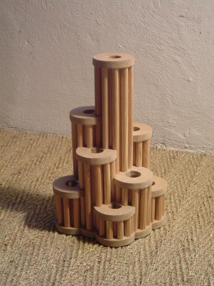 petite lampe en bois - David Assal