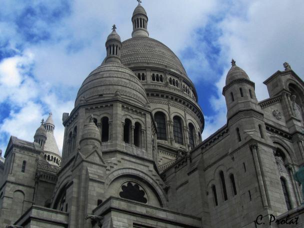 Le Sacré Coeur en Août - Caroline Prolat - Click to enlarge