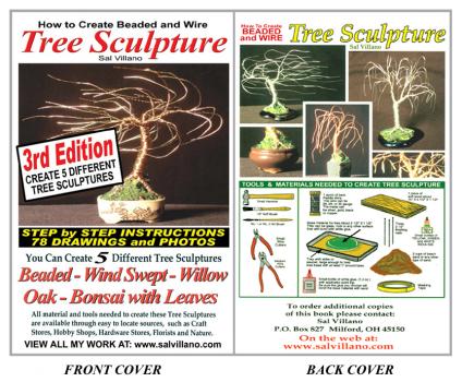 How To Create Beaded & Wire Tree Sculpture - Book - Sal Villano