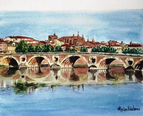 pont neuf  Toulouse - Myriam Arnu