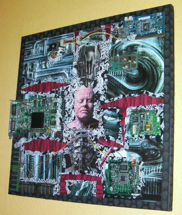 Giger heads - Olive Man
