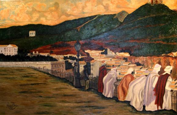 La promenade de l'étang,Oran. - Abdellouahab Selka - Cliquer pour afficher en grand