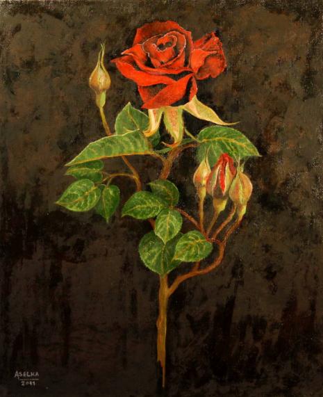 La rose écarlate - Abdellouahab Selka