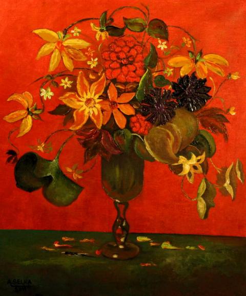 Composition florale - Abdellouahab Selka