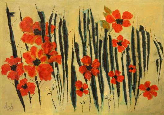 Les coquelicots-Benaamane - Abdellouahab Selka