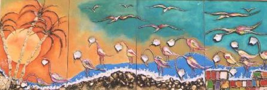 Les mouettes - Abdellouahab Selka - Cliquer pour afficher en grand