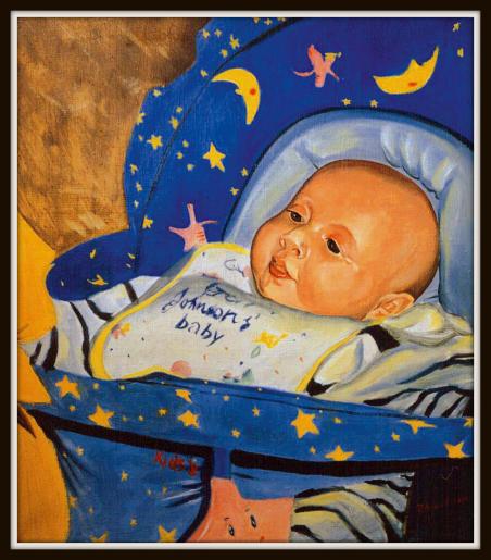 Portrait of a little kid - Oleg Zivotkov