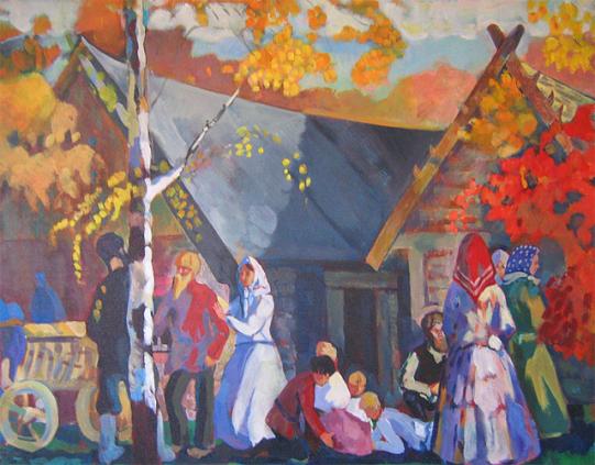 Autumn holiday - Elena Churnosova